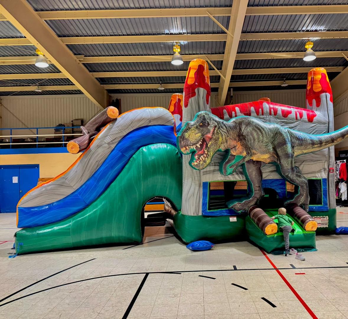 Jurassic Combo Castle